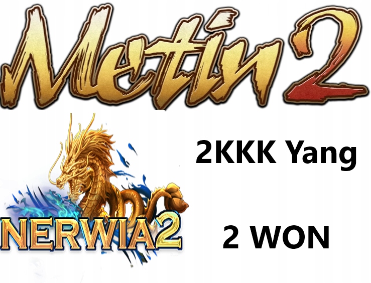 NERWIA S2 2W 2 WON 2KKK YANG YANGI METIN 2 MT2 12358355949 oficjalne archiwum Allegro