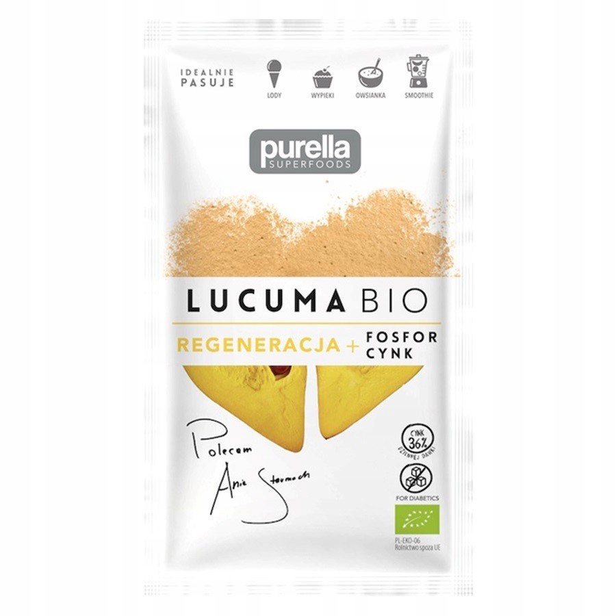 Lucuma Purella Superfoods BIO, 40g Purella