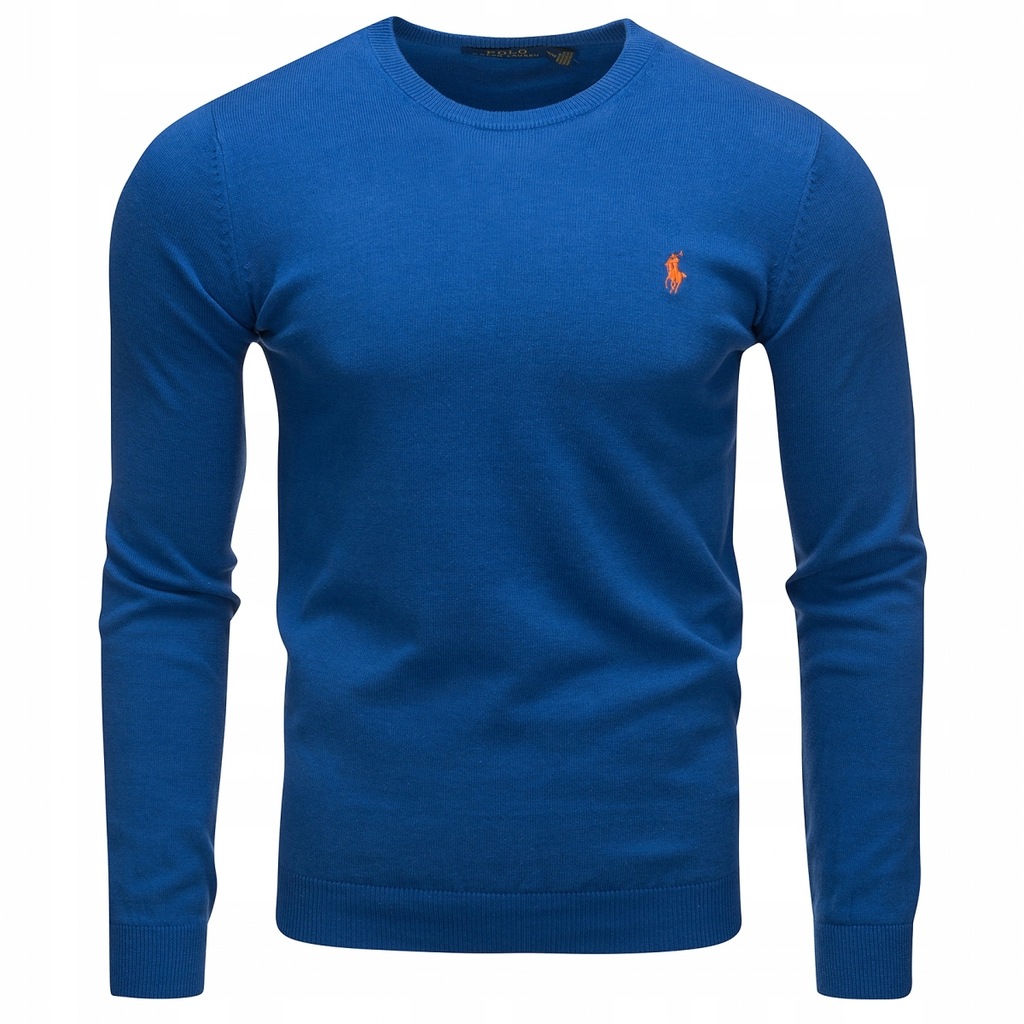 Ralph Lauren sweter męski niebieski /S