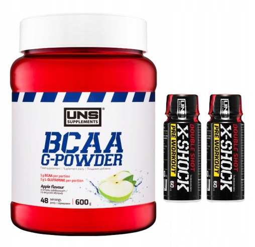 UNS BCAA G-POWDER - 600g + GRATISY MOHITO