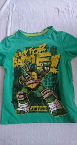 Koszulka dziecięca Żółwie Ninja. 98