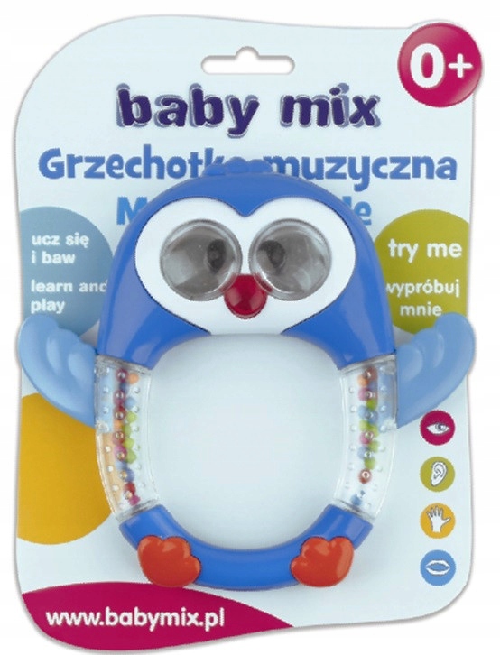 ALEXIS KP-0693 Grzechotka muzyczna pingwin