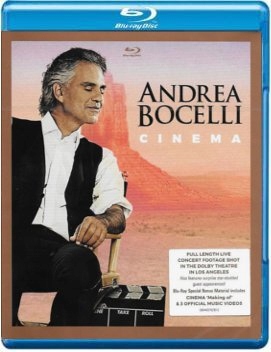 ANDREA BOCELLI CINEMA BLU-RAY