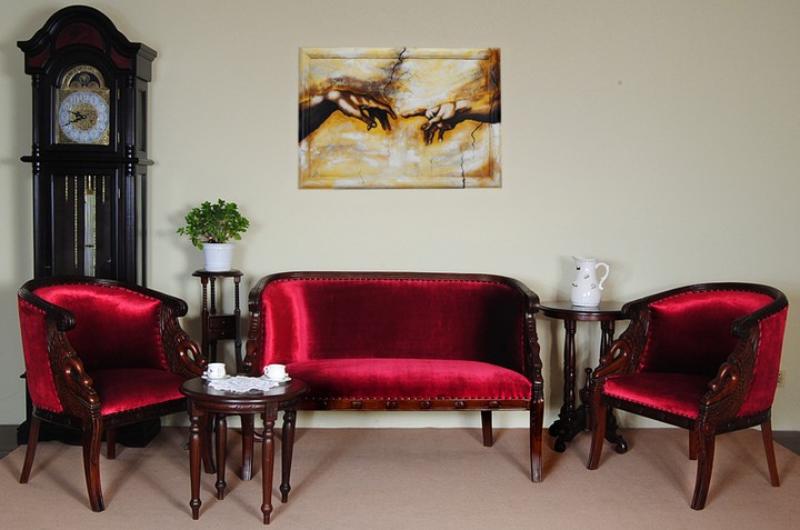 KOMPLET WYPOCZYNKOWY sofa + 2 fotele 83100-1b