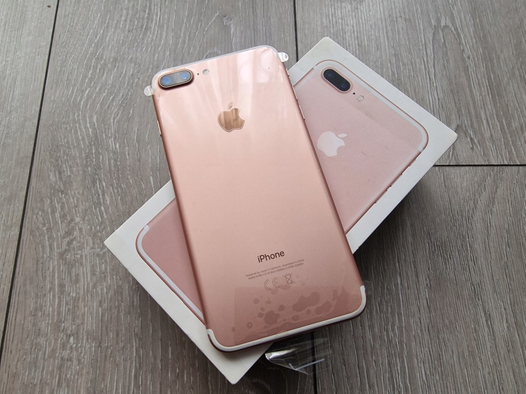 iPhone 7 Plus 128GB Rose Gold ZAFOLIOWANY Z NEONET