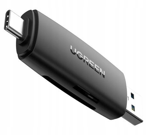 Купить UGREEN Адаптер USB + USB-C Устройство чтения карт SD microSD: отзывы, фото, характеристики в интерне-магазине Aredi.ru