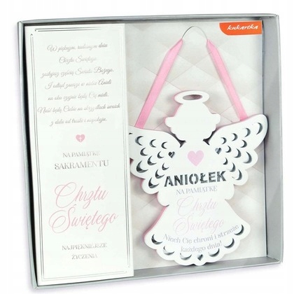 Zawieszka ZOP-004 Chrzest /Kukartka
