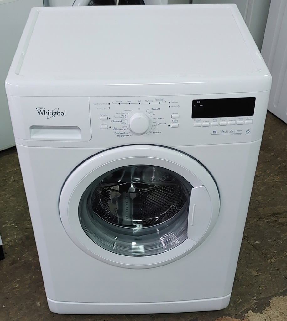 PRALKA WHIRLPOOL 6 KG/1400 OBR A++