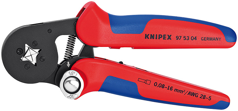 Szczypce knipex 97 53 04 do zagniatania tulejek