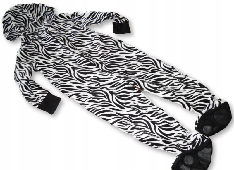 Piżama kombinezon ZEBRA 104
