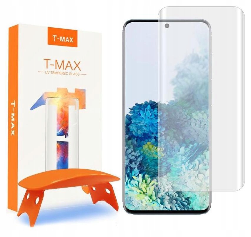 Szkło 3D T-MAX UV do Samsung Galaxy S20 5G | MOCNE