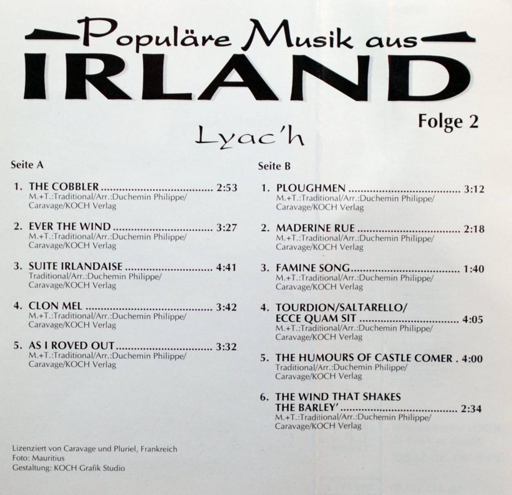 Купить Populare Musik Aus IRLAND (KOCH) (кассета): отзывы, фото, характеристики в интерне-магазине Aredi.ru