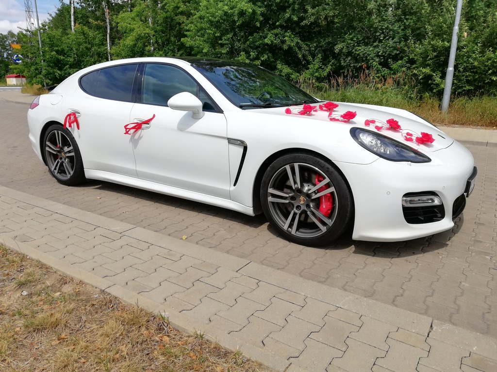 Auto Samochód do ślub wesela PORSCHE PANAMERA ŁÓDŹ