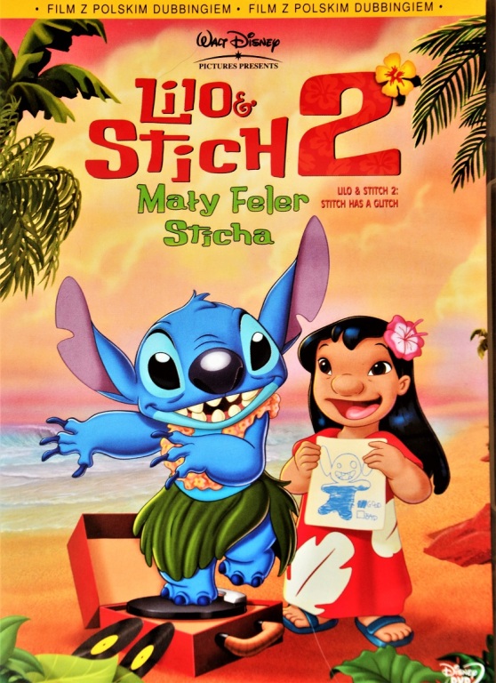 "LILO i STICH 2" film dvd dla dzieci