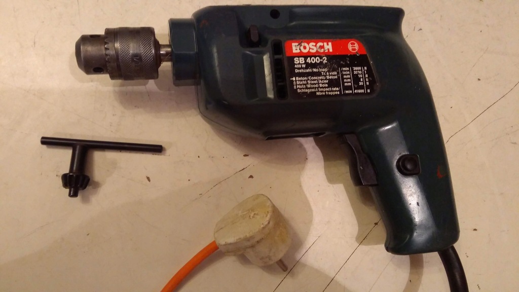 Bosch wiertarka udarowa młotowiertarka 230 V 400 W