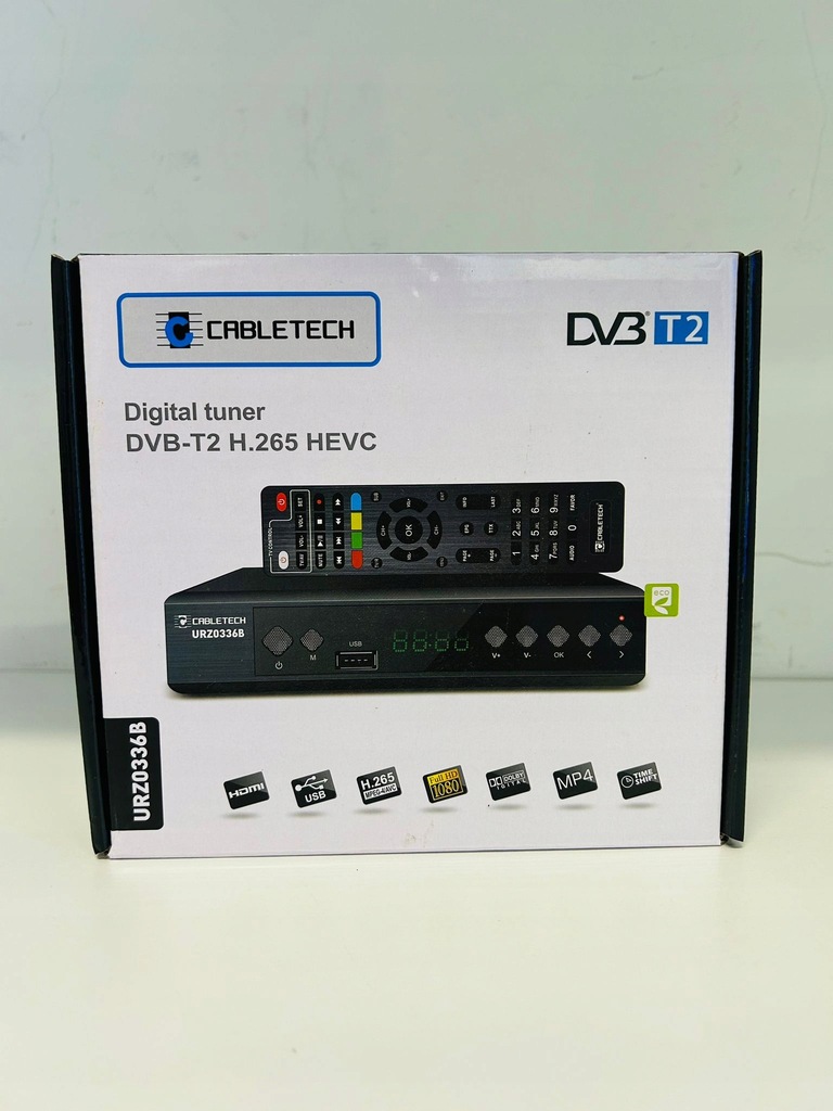DEKODER DVB-T2 CABLETECH, K1663/24