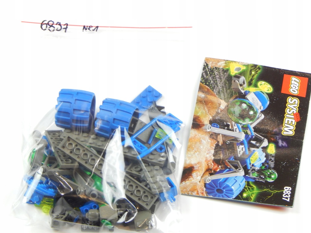 LEGO SET 6837 SPACE INSECTOIDS SYSTEM Z INSTRUKCJA