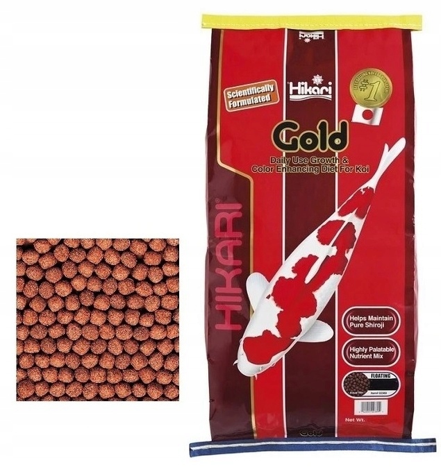 Hikari Koi Gold medium 5 kg - pokarm wybarwiający