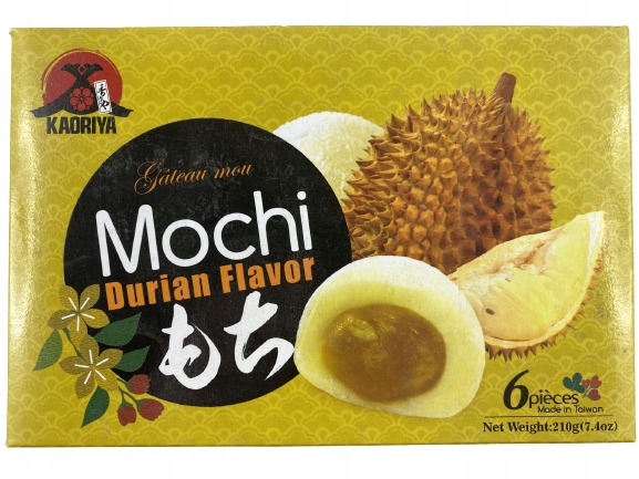 Mochi ciastka ryż o smaku owocu duriana 210g
