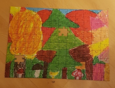 puzzle używane dla dzieci