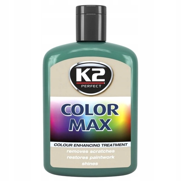 K2 COLOR MAX WOSK KOLORYZUJĄCY CIEMNOZIELONY 200ML