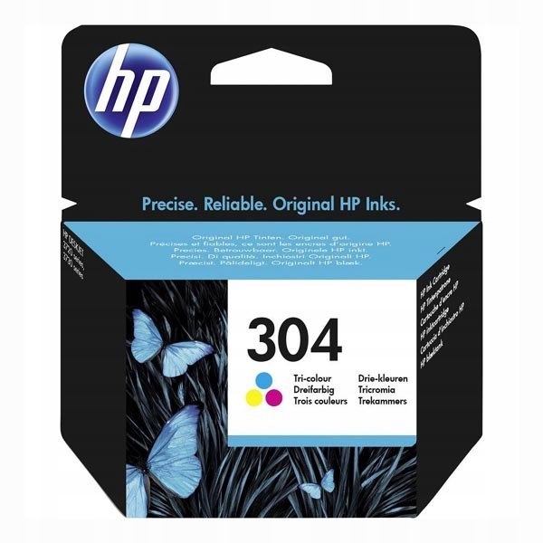 HP oryginalny ink / tusz N9K05AE, HP 304, Tri-color, 100s, HP DeskJet 2620,