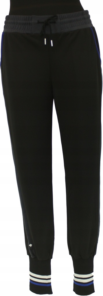 Spodnie dresowe czarne DESIGUAL ze ściągaczami M