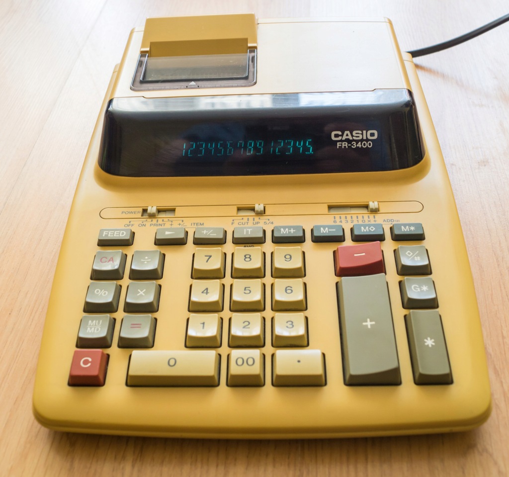 Casio fr 3400 deals