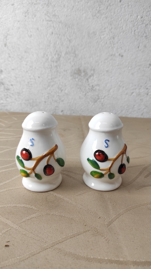 ceramiczna solniczka oliwki para