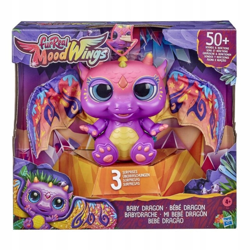 Figurka innteraktywna FurReal Moodwings Baby Drago