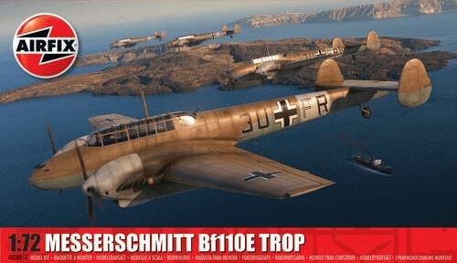 Model plastikowy Messerschmitt Bf 110E/E-2 Trop