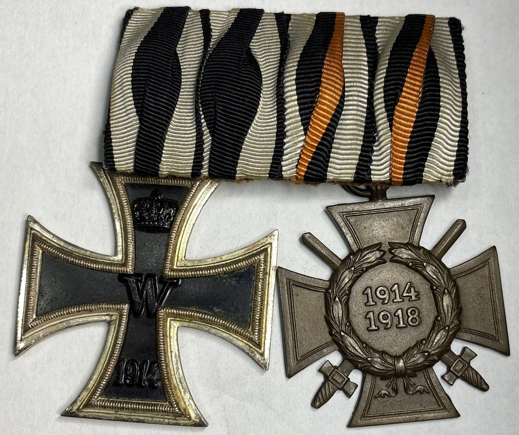 Szpanga - EK II 1914 oraz Krzyż Hindenburga