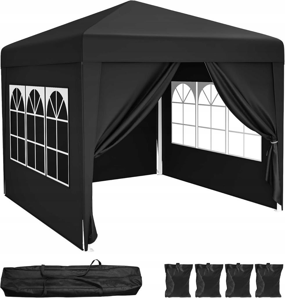 Namiot pawilon ogrodowy wentylacja kemping podwórko grill YITAHOME 2,4X2,4M