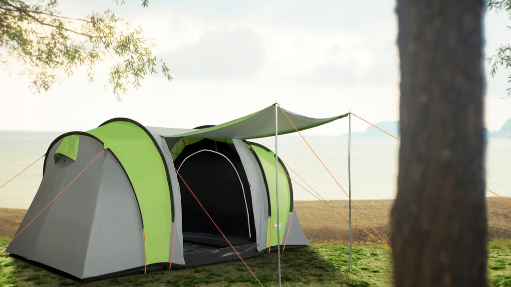 Купить Туристическая палатка Abarqs Gobi 4-х местная 3000мм: отзывы, фото, характеристики в интерне-магазине Aredi.ru