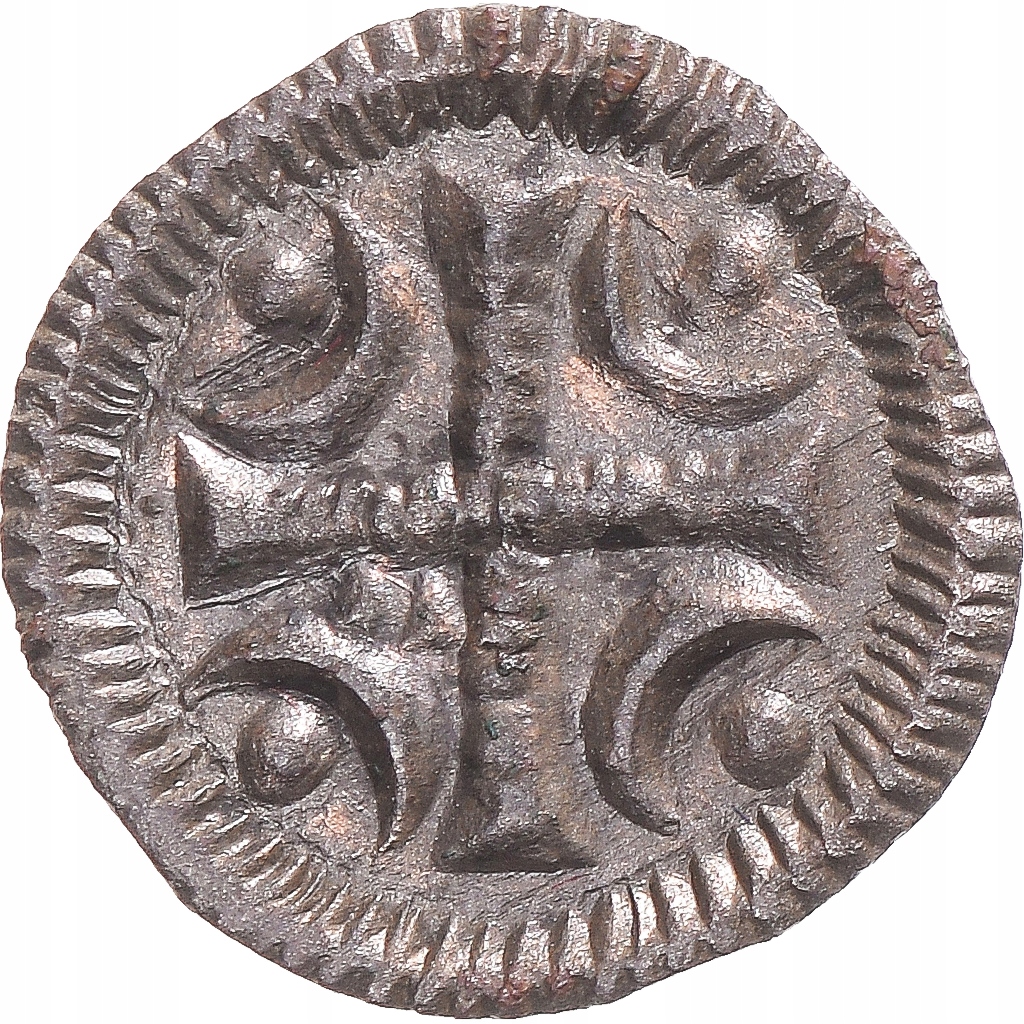 Moneta, Węgry, Bela II, Denar, 1131-1141, AU(50-53