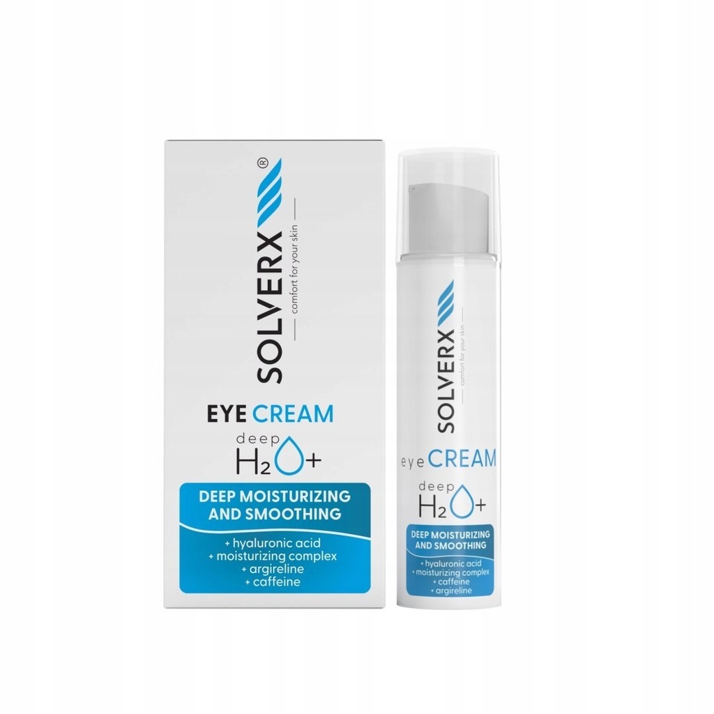 SOLVERX Deep H2O+ Krem głęboko nawilżający pod oczy 15 ml