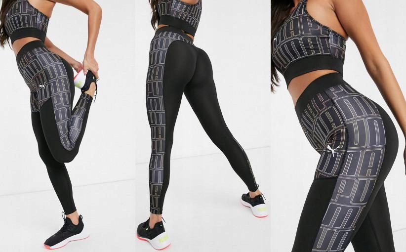 I8L309*PUMA LEGGINSY SPORTOWE DAMSKIE PROSTE M T00