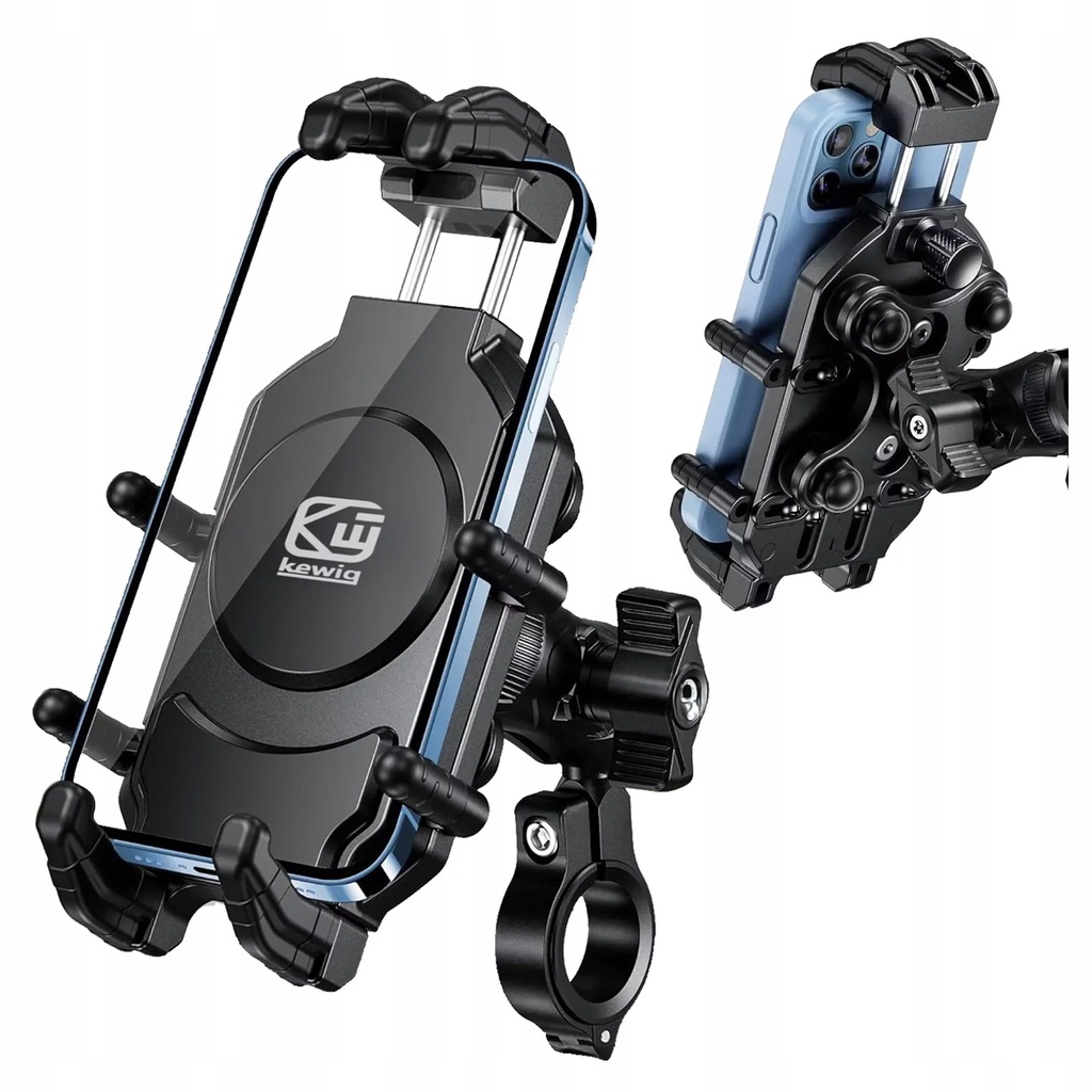 Uchwyt Motocyklowy Rowerowy na kierownicę KEWIG M26-C1 na telefon z systeme