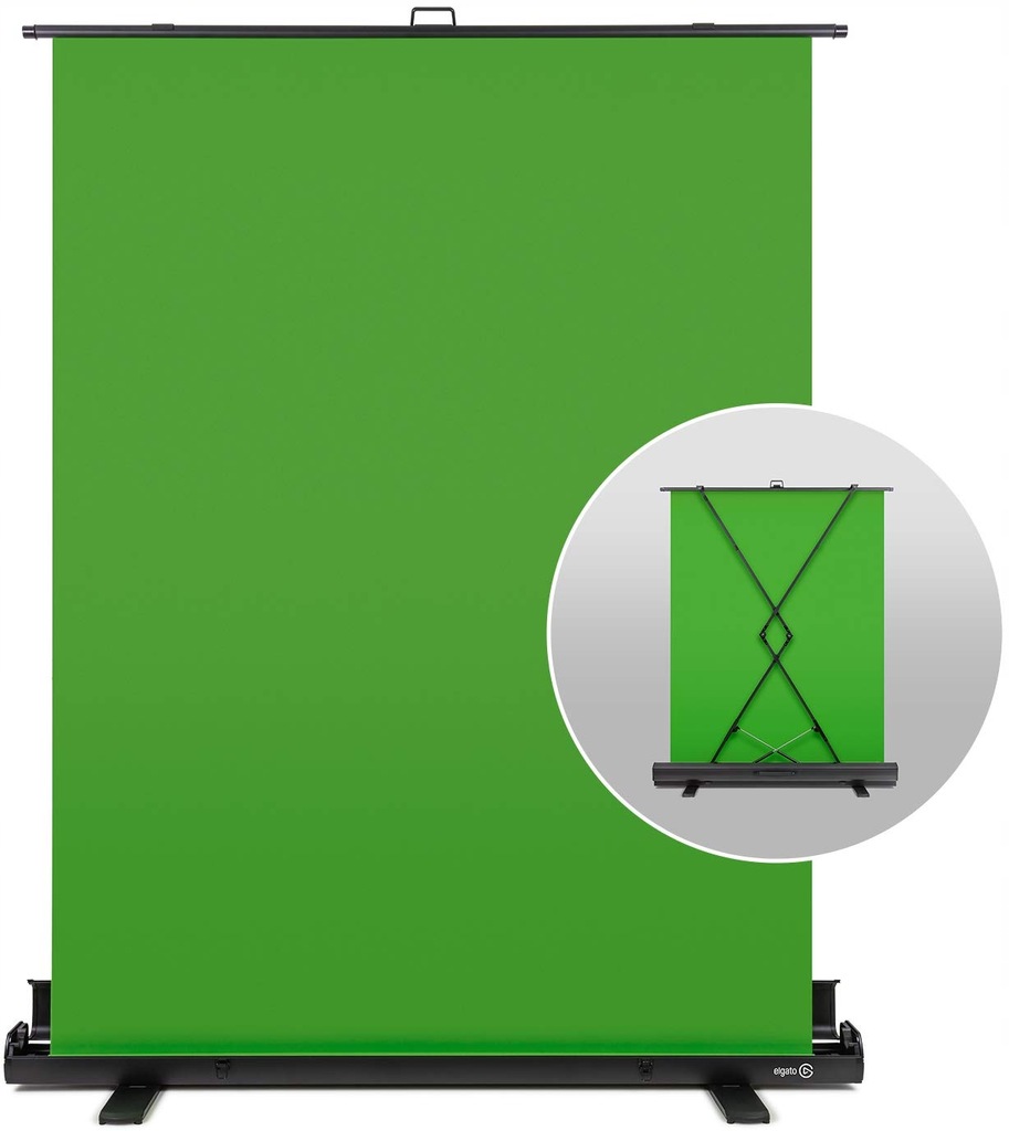 Tło Fotograficzne Elgato Green Screen zielone