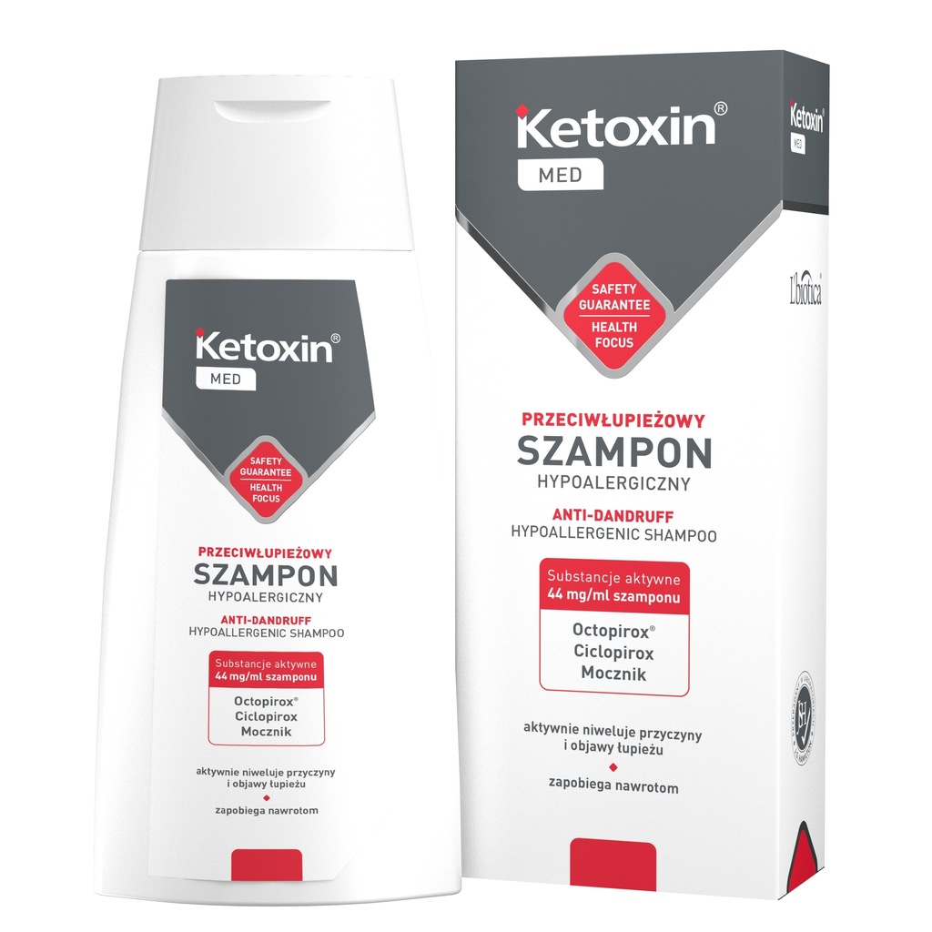 Ketoxin MED szampon p/łupieżowy 200 ml