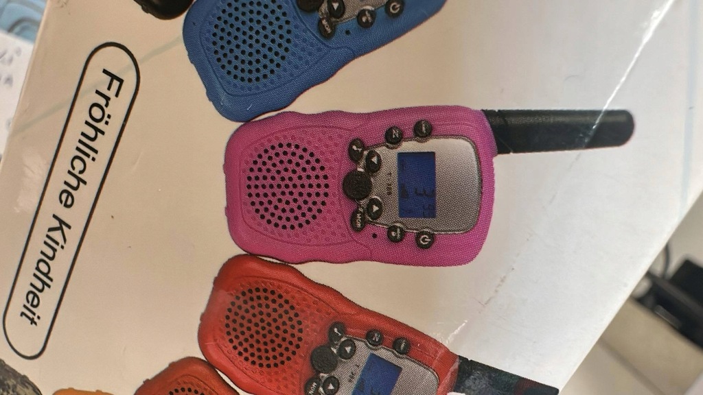 WALKIE TALKIE DLA DZIECI 3+LAT Różowe