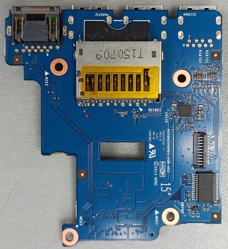HP ProBook 650 G1 Moduł USB, RJ-45, czytnik SD