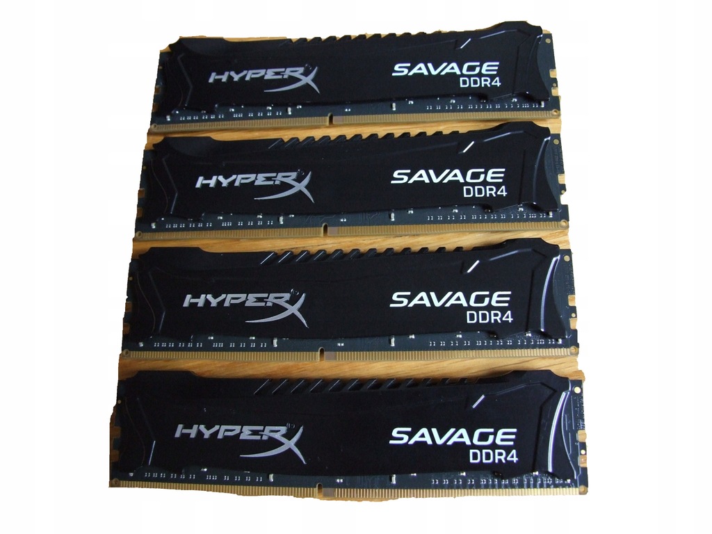 HYPERX SAVAGE 4x 8GB =32GB @2400MHz@ CL12 @TOP #54