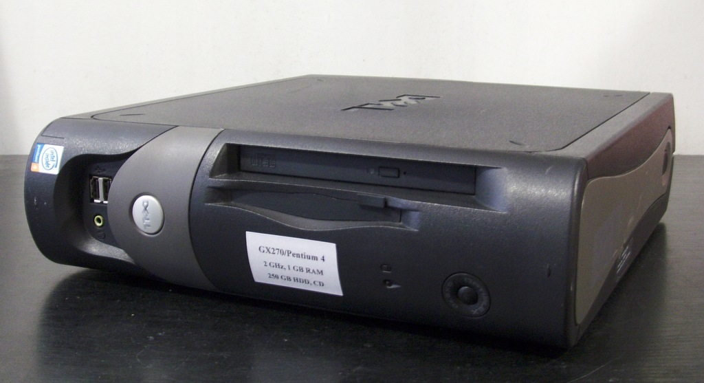 DELL GX270 Pentium 4 2GHz 1GB 250GB CD 2x COM RS232 LPT Windows 98