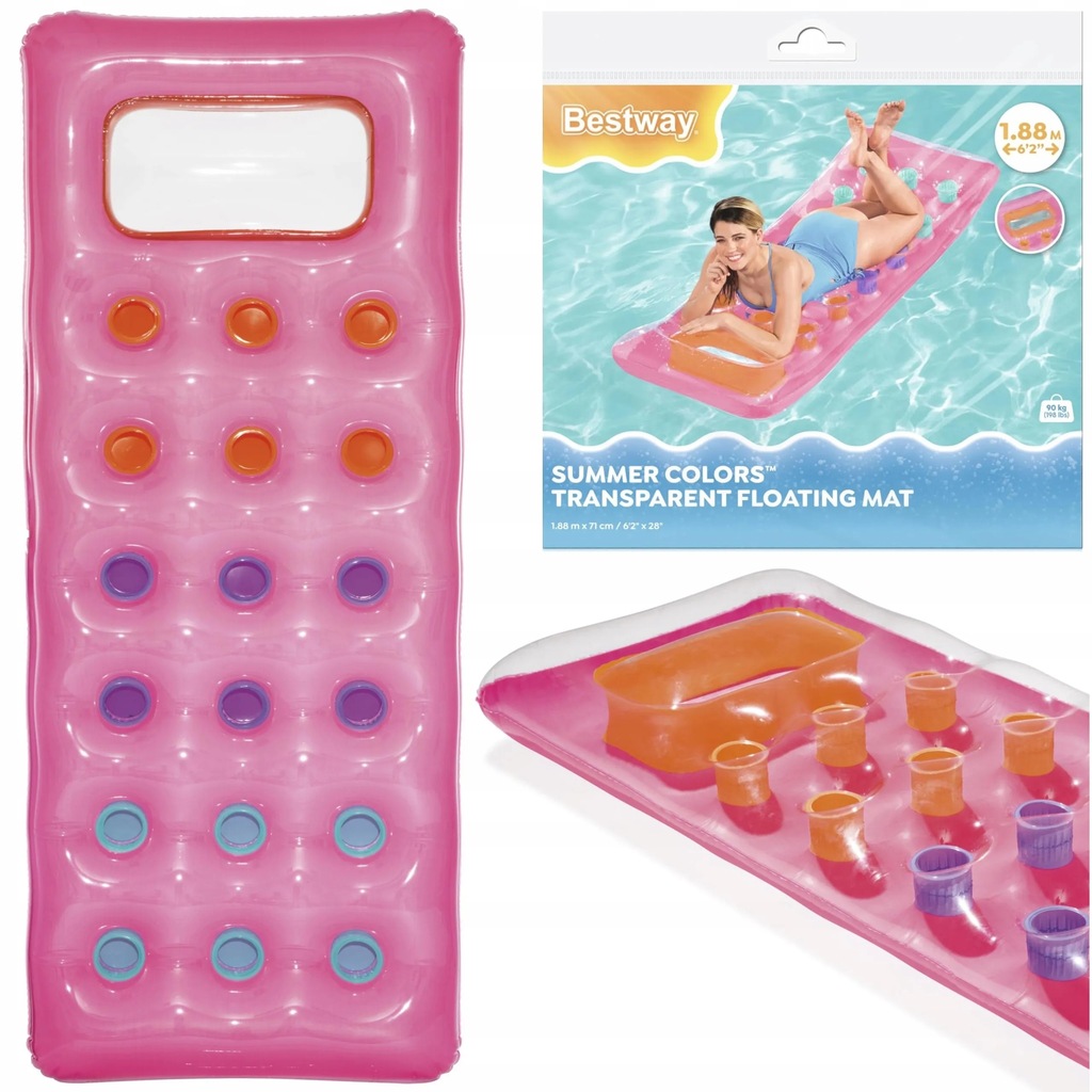 Bestway Materac plażowy do pływania dmuchany