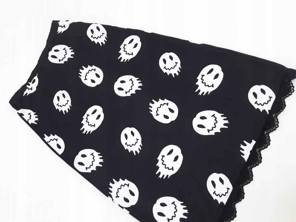 SHEIN stylowa SPÓDNICA z koronką EMOJI _ M