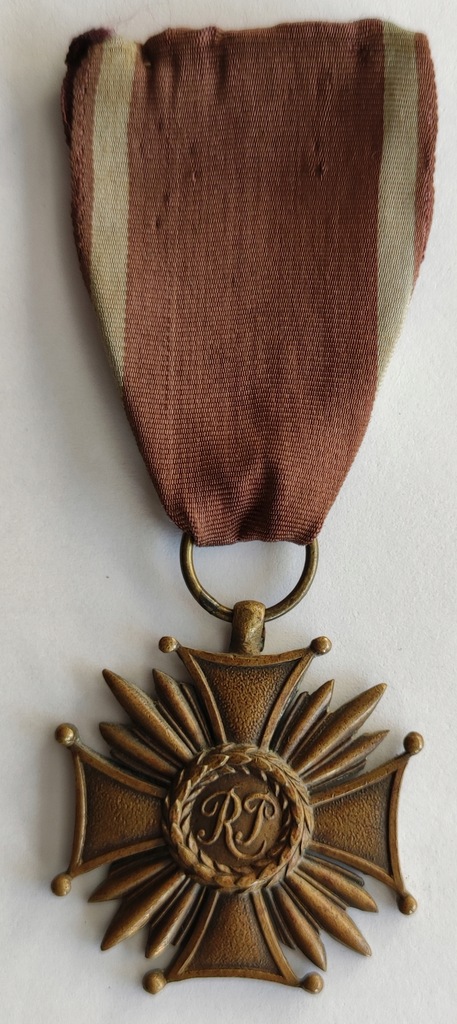 II RP Brązowy Krzyż Zasługi wykonanie Wiktor Gontarczyk