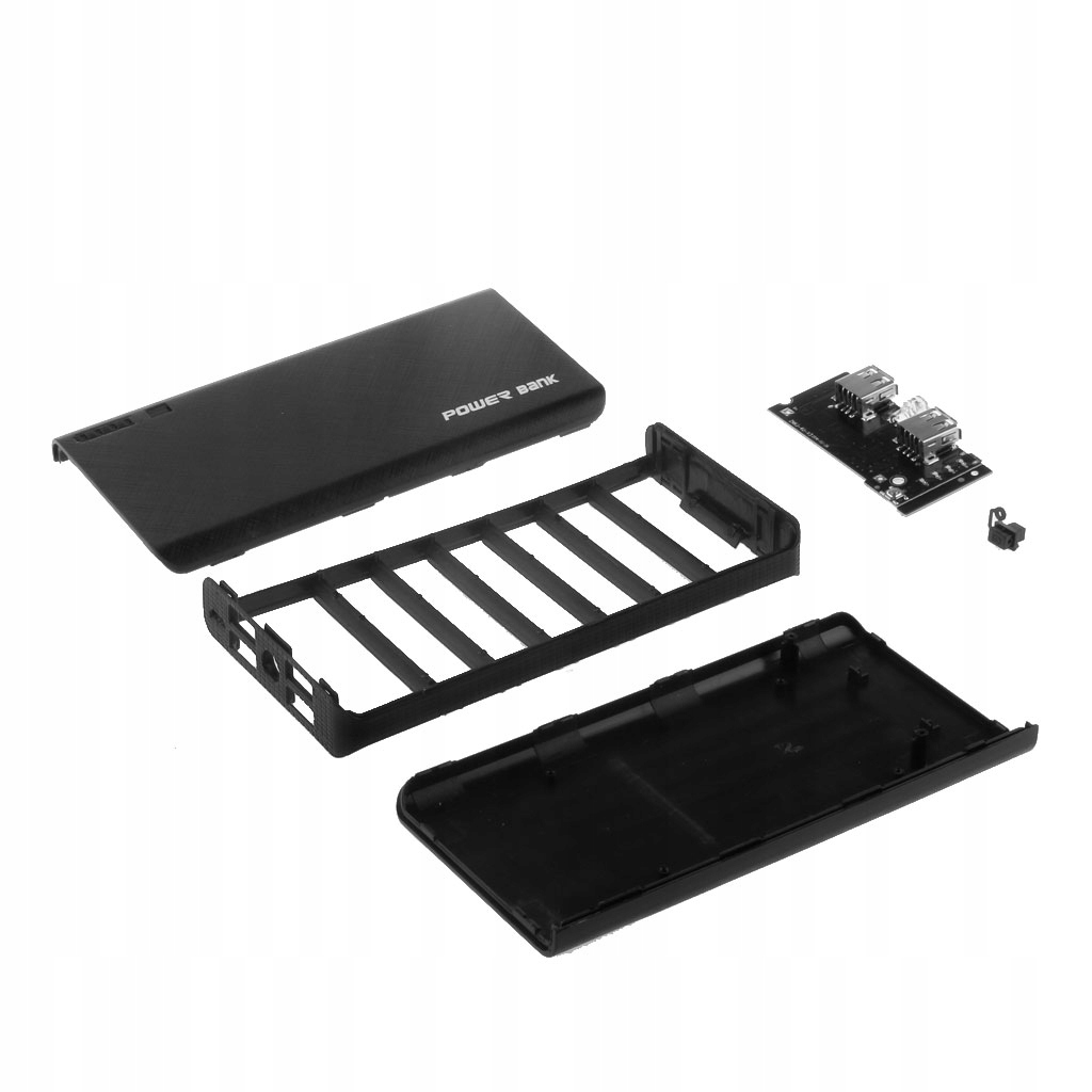 Power Bank Case Kit 18650 Ładowarka do baterii 12212030760