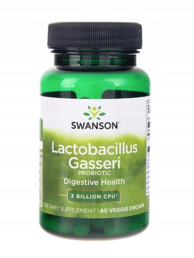 SWANSON PROBIOTYK LACTOBACILLUS GASSERI 60 kaps - 8125081961 ...