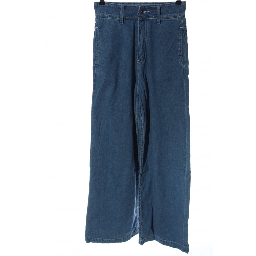 Bershka Workowate jeansy niebieski W stylu casual Moda Jeansy Workowate jeansy 
